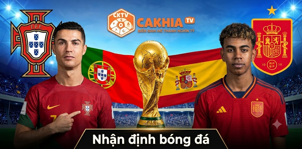 Nhận định Bồ Đào Nha vs Tây Ban Nha: Cuộc chiến của hai thế hệ