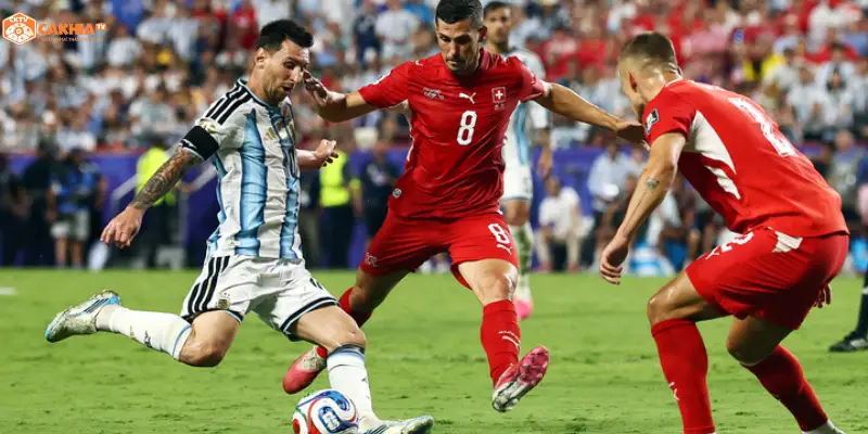 Không khí sân vận động trước Anh vs Argentina